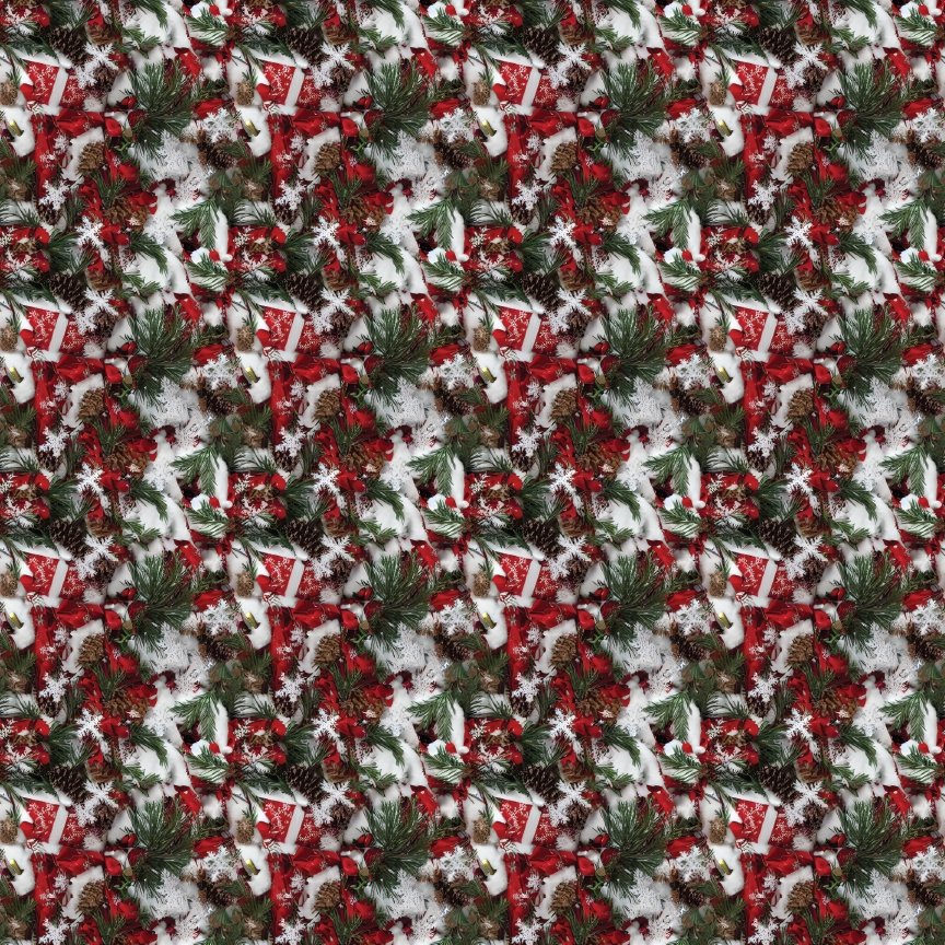 A Very Christmas Background Indeed Pattern Acrylic Sheets - CMB Pattern Acrylic